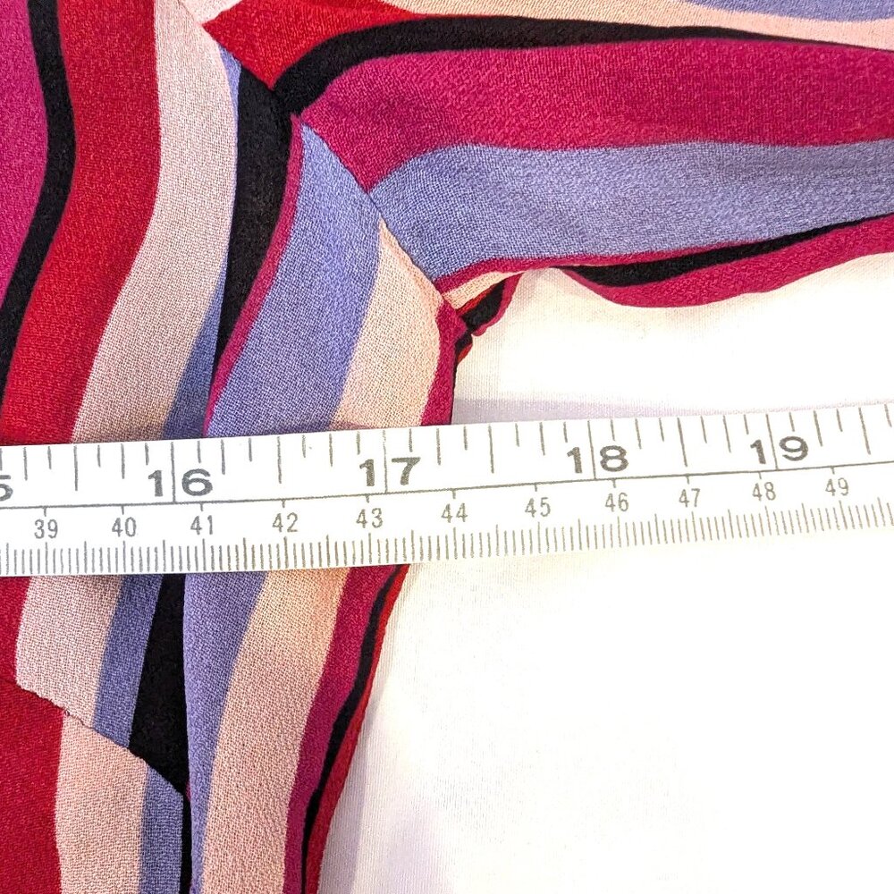 NWT Reformation | Gjelina Anya Dress Luisa Stripe Long Sleeve Mini Dress | Small - Picture 10 of 13